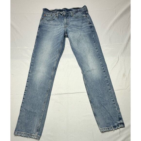 Levi's Other - Levis 511 Men's Slim Fit Straight Leg Light Wash Blue Denim Jeans - Size 30x29